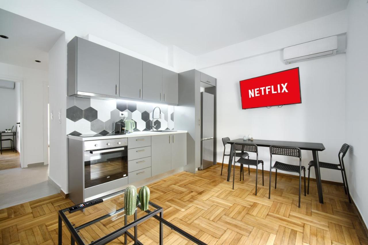 Majestic Flat With Huge Terrace In The City Center Ateny Zewnętrze zdjęcie