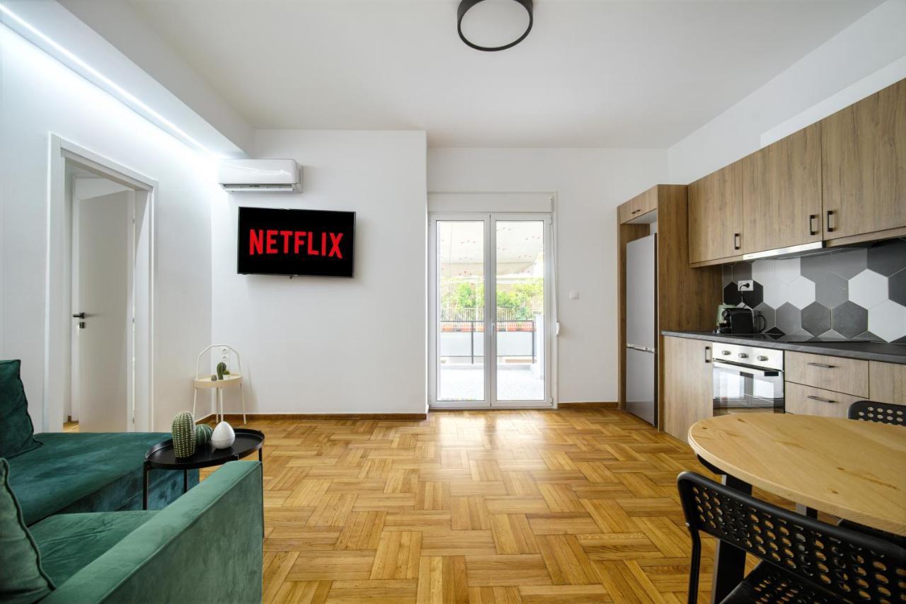 Majestic Flat With Huge Terrace In The City Center Ateny Zewnętrze zdjęcie