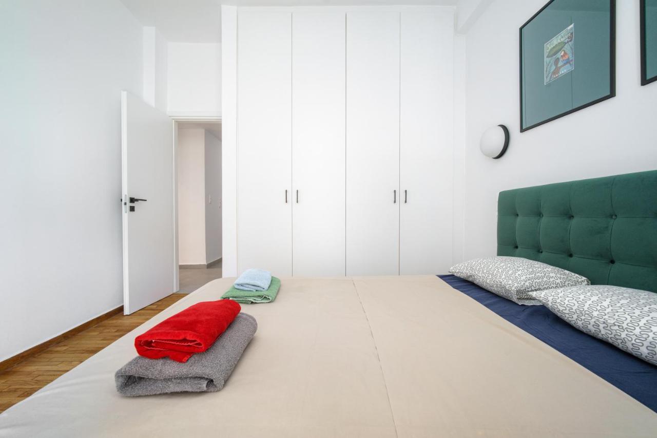 Majestic Flat With Huge Terrace In The City Center Ateny Zewnętrze zdjęcie
