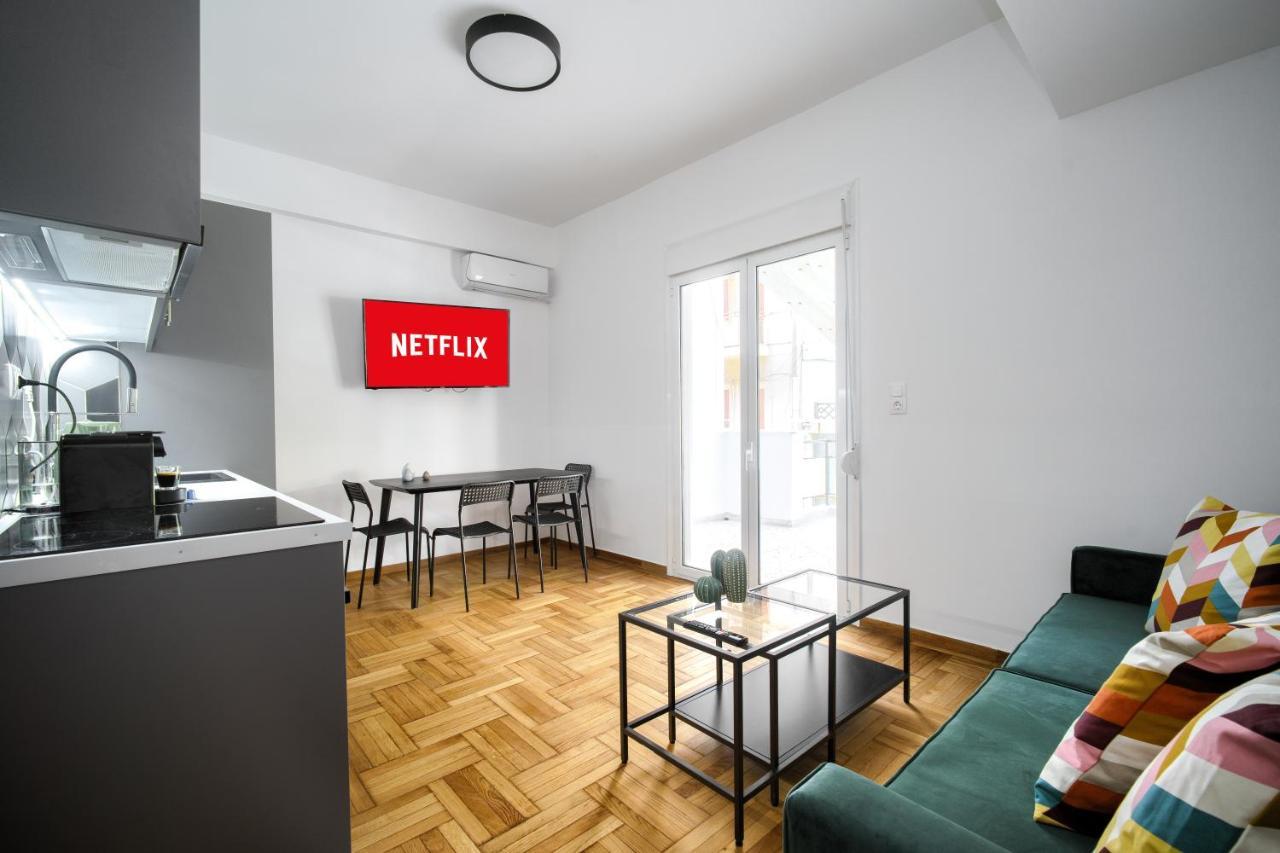 Majestic Flat With Huge Terrace In The City Center Ateny Zewnętrze zdjęcie